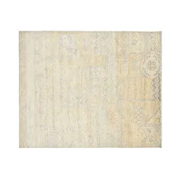 THEKO Teppich Patch Yano hellgrau 170 x 240 cm