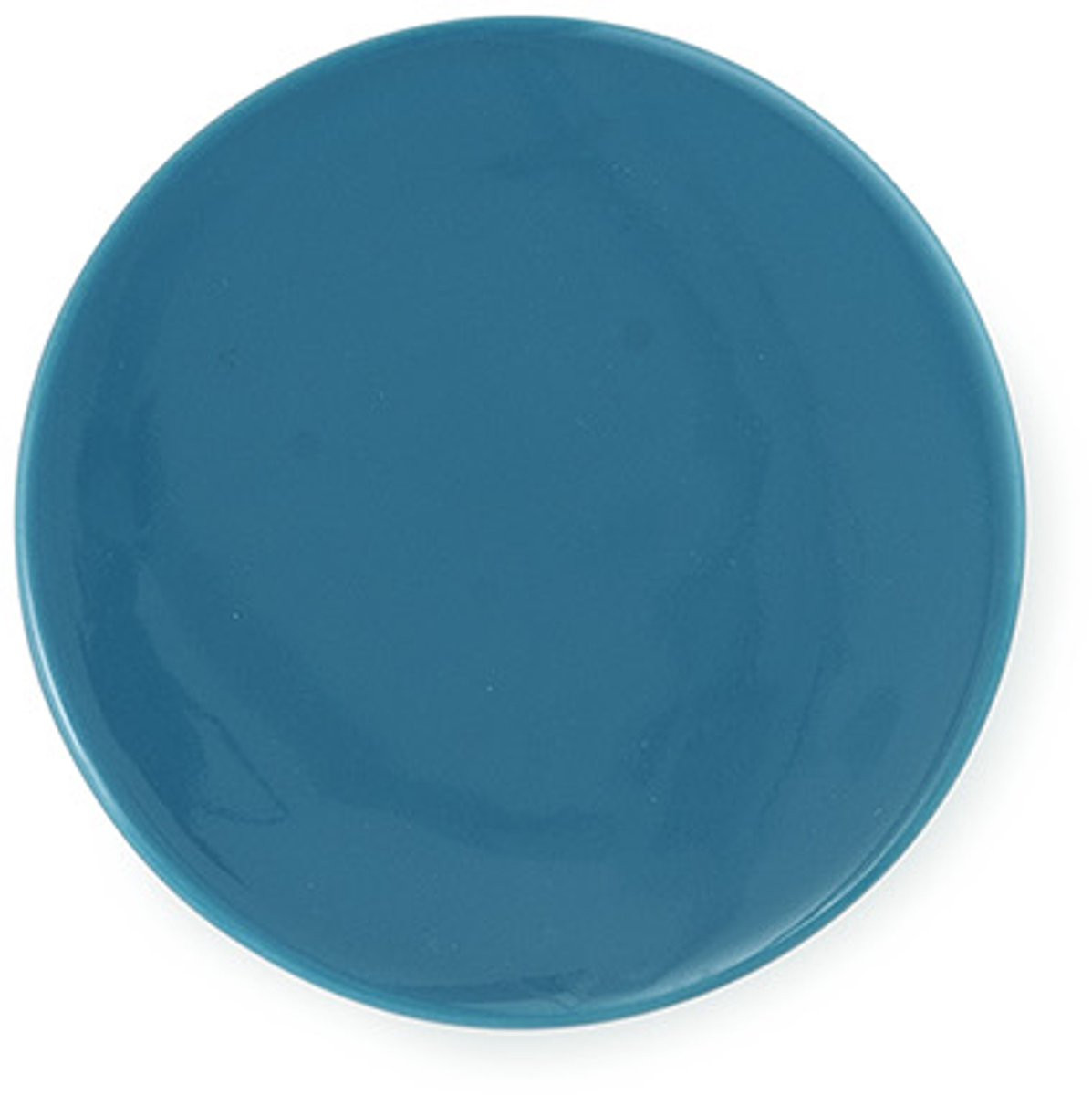 Normann Copenhagen Deko Object S1 Petrol Blue - Keramisch deksel voor Deko Object - Ø10 x H1,6 cm