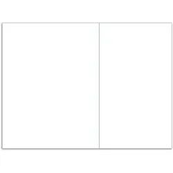 Wallario Herdabdeckplatte 60 x 52 cm (BxH), 2-teilig Weiß