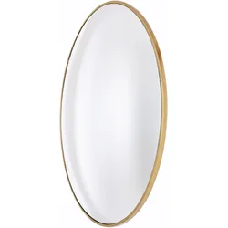 Bhp, Spiegel, Spiegel Rahmen MDF Gold lackiert rund (30 cm)