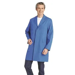 Arbeitsmantel Clean Dress "12/492" - 54 - königsblau