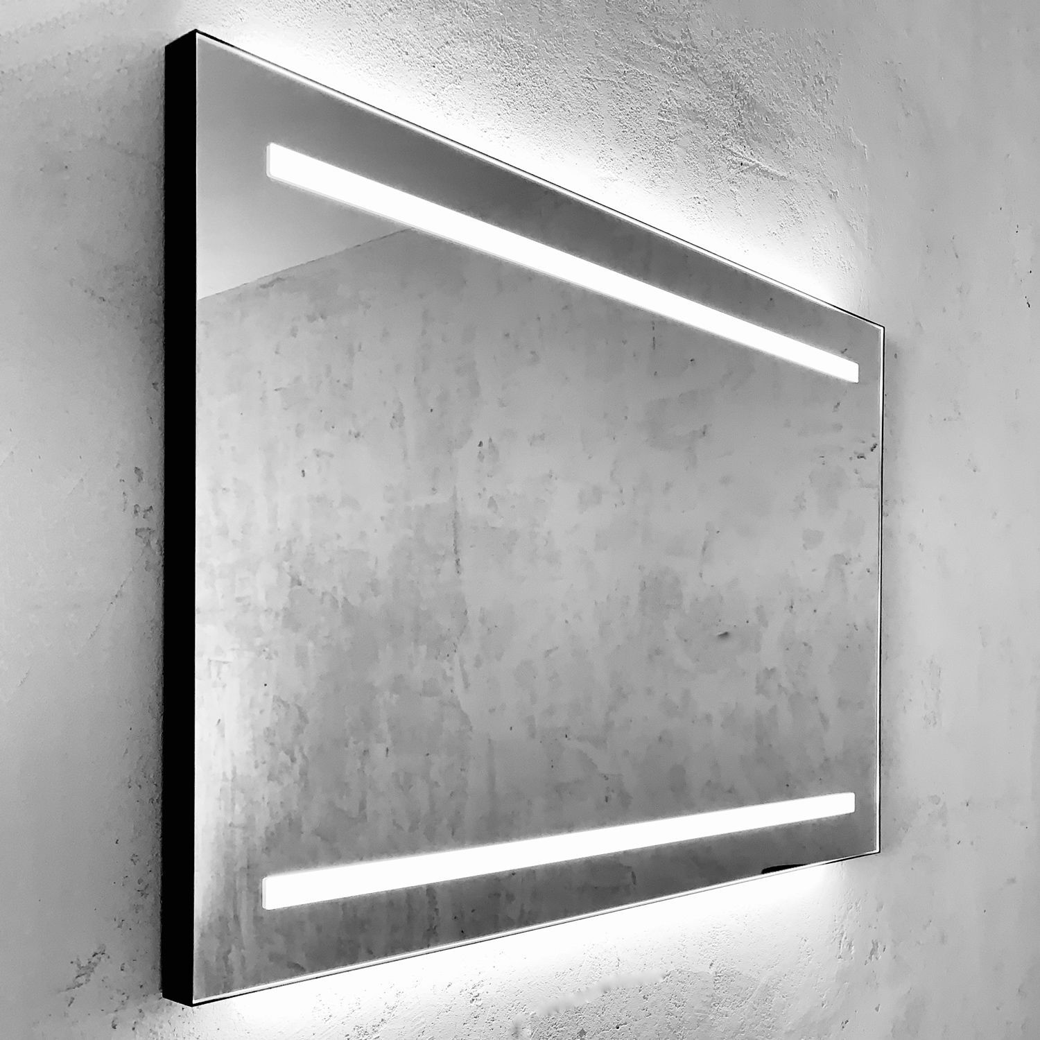Megabad Megabad Profi Collection L2S LED Badspiegel mit den Maßen 120 x 70 cm, Spiegel, MBL2S12070,