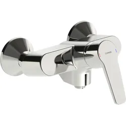Hansa Einhand-Brause-Batterie für Wandaufbau Hansapolo 5145 chrom, 51450193 51450193
