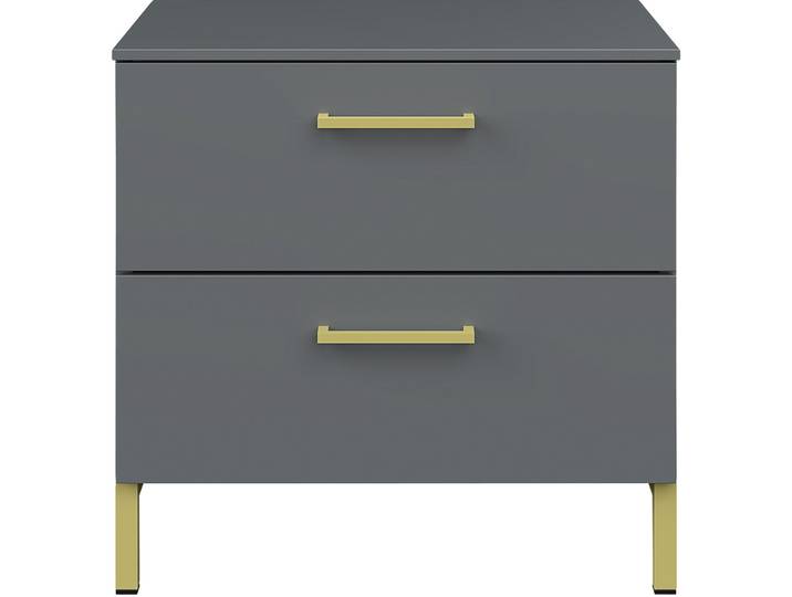 Modular Nachttisch Colori Grau Holzwerkstoff B 50 H 50 cm
