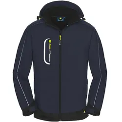 Workwear Softshell-Jacke "Montana" - XXL - marine/schwarz