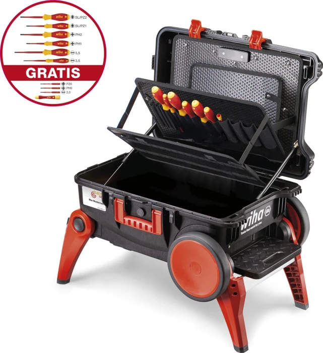 Wiha Werkzeugkoffer XXL III (schwarz/rot, (leer))