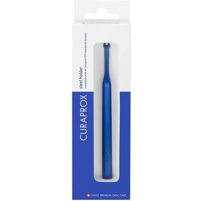 Curaprox UHS 475 Stahl Halter blau 1 St Sonstige