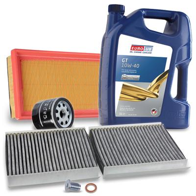 Bestprice Inspektionspaket Filtersatz SET A + 5L ÖL [Hersteller-Nr. 40003884] für Alfa Romeo
