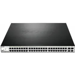 D-Link DGS-1210 (52 Ports), Netzwerk Switch, Schwarz