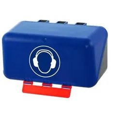 Minibox für Gehörschutz, blau - blau