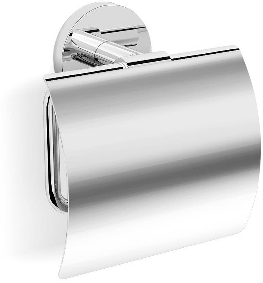 OLTENS Gulfoss Toilettenpapierhalter mit Deckel, Accessoires, 81101100, chrom