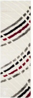 SAFAVIEH Miami Shag Ignacia Abstract Silky Rug