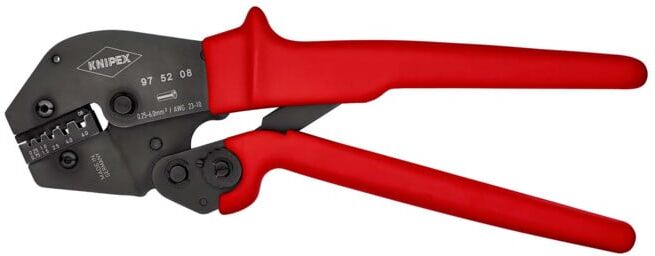 Pinces à sertir, également pour prise à deux mains Knipex (97 52 08)