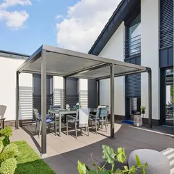 HOME DELUXE Lamellenpavillon CANNES - 400 x 303 x 223 cm