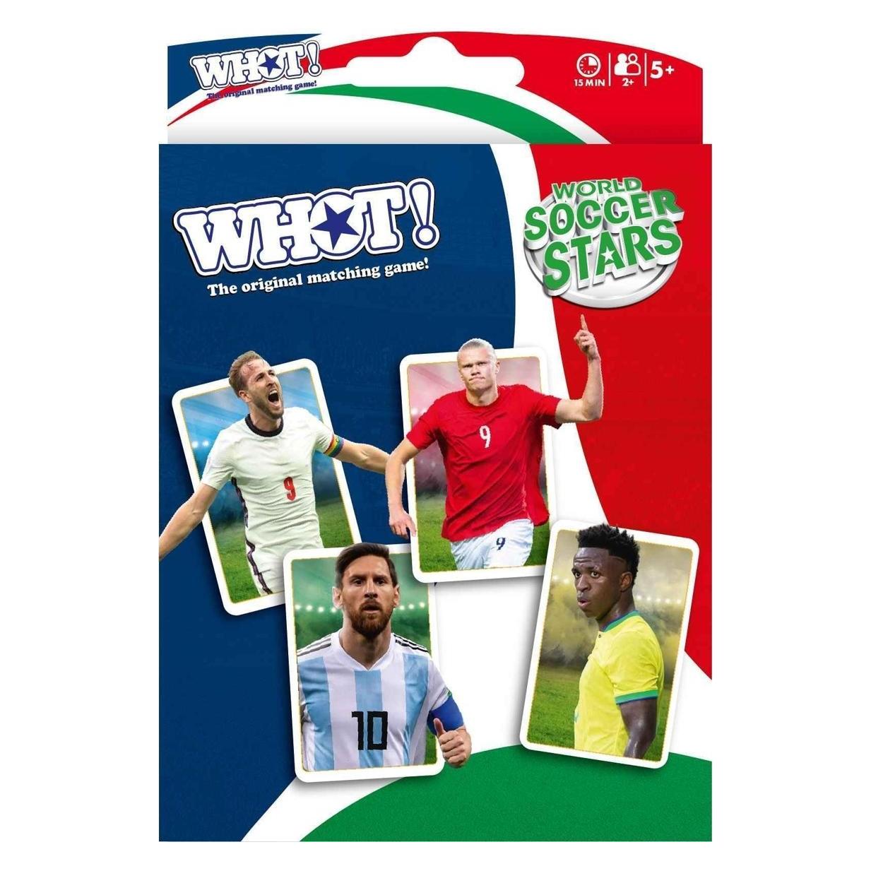 Winning Moves WHOT Weltfussball Stars (Deutsch, 2 - 6 Spieler) (WIMO06212-ML1-12)