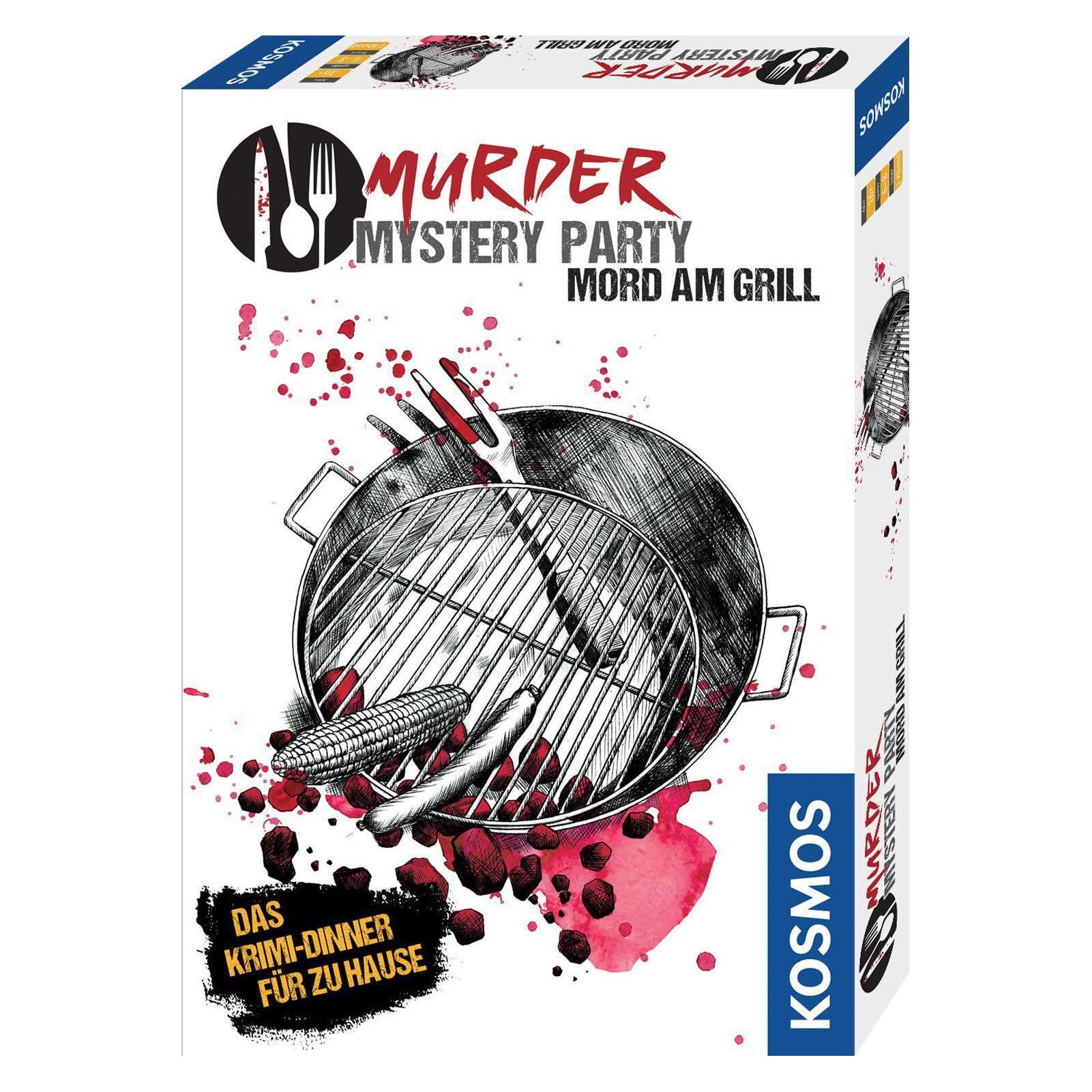 Kosmos Murder Mystery Party - Mord am Grill (Deutsch, 6 - 8 Spieler) (29750405)