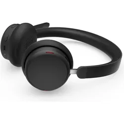 Lenovo Dual-Mode Wireless Anc Headset (Kabellos, USB-C, Microsoft Teams), Office Headset, Schwarz