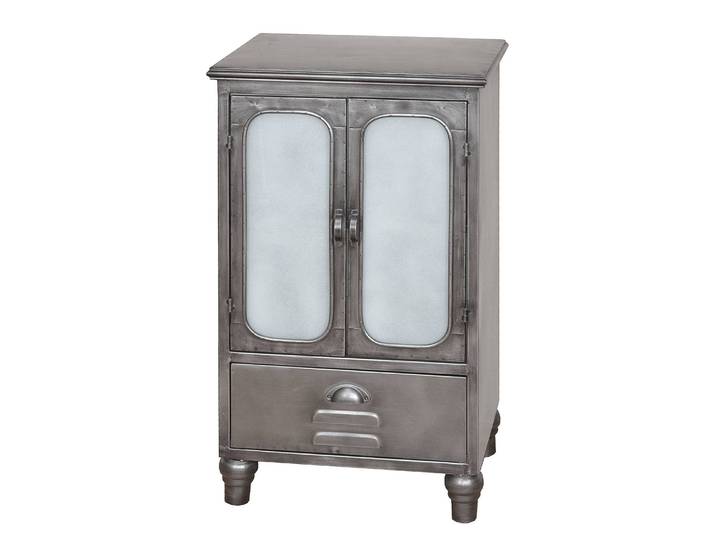 Schrank Yass 50 x 87 x 38cm Silber