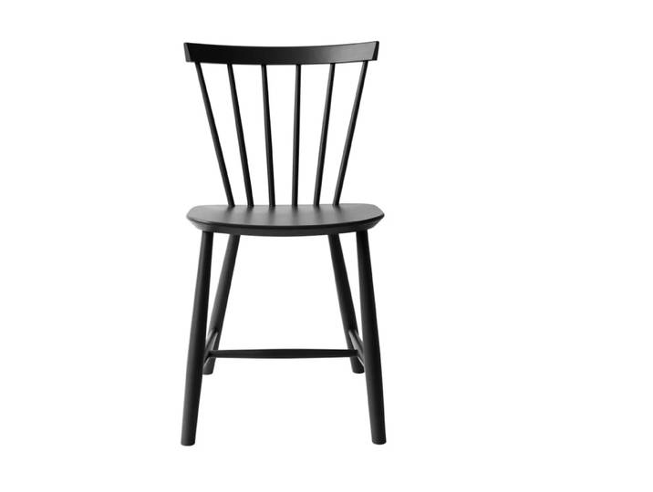 FDB Møbler J46 Stuhl Beech black painted