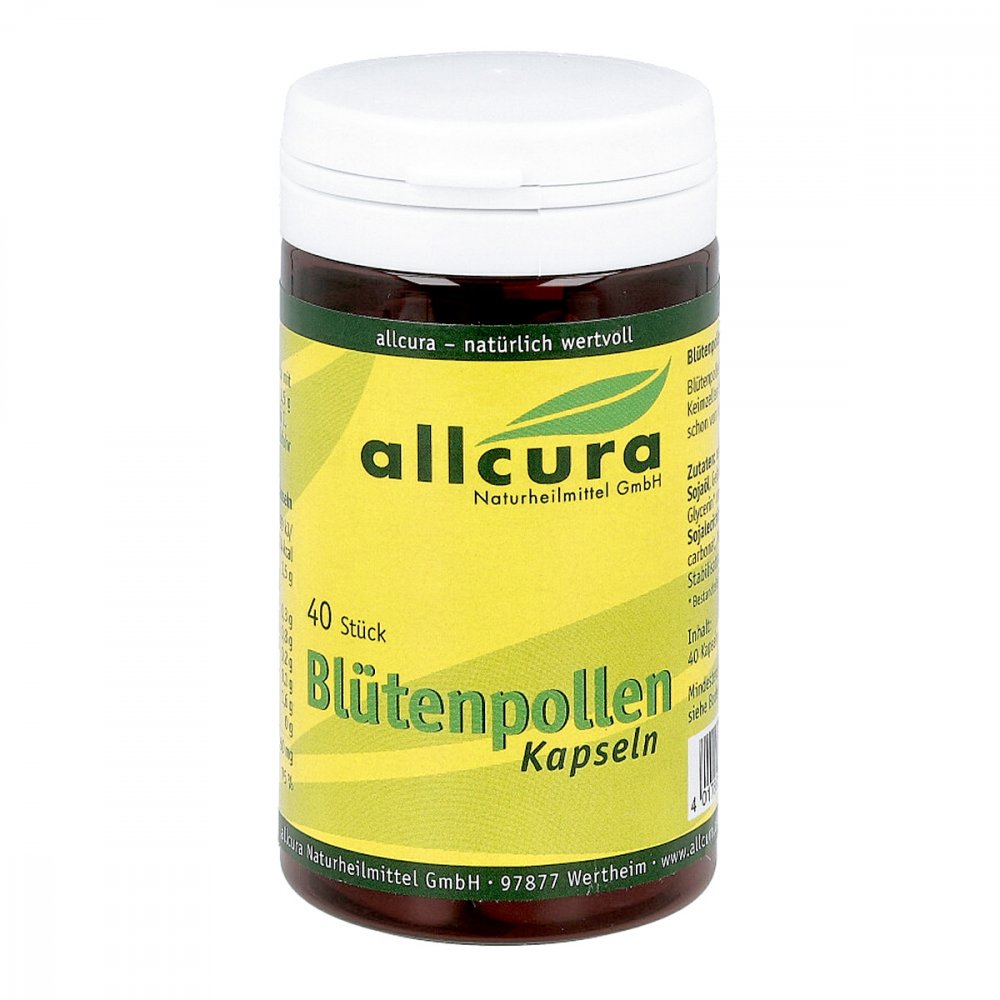 allcura Naturheilmittel GmbH Blütenpollen Kapseln 04650189