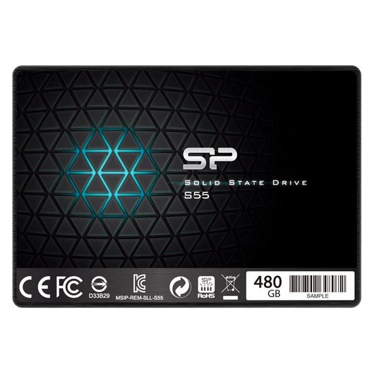 Silicon Power Slim S55 (480 GB, 2.5") (SP480GBSS3S55S25)