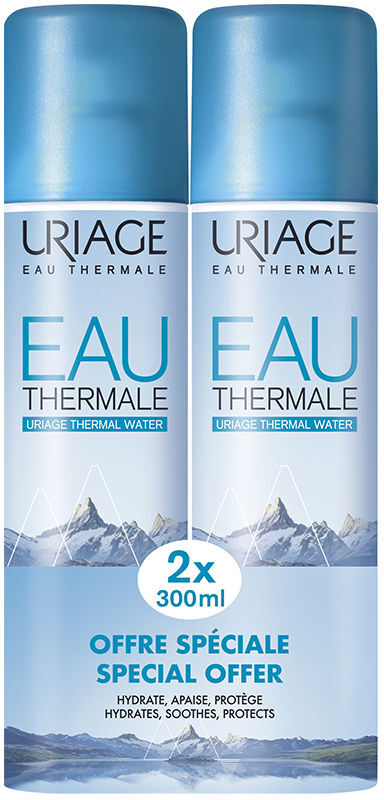 Uriage Bruma Facial con Agua Termal pack 2 x 300 ml