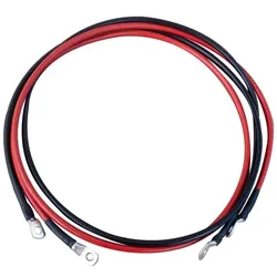 ECTIVE H07V-K Batteriekabelsatz 16mm2 rot/schwarz M6/M8 1 Meter
