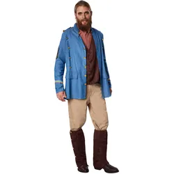 tectake® Herrenkostüm Steampunk Offizier