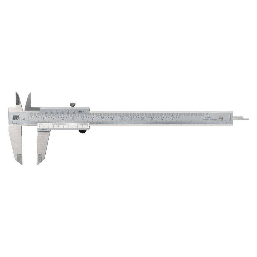 Tesa Technology Messschieber 150 mm / Nonius 0.02 + 1/1000" / 00530110 (37276949)