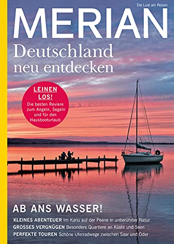 Jahreszeiten Verlag - MERIAN Magazin Deutschland neu entdecken / Ab ans Wasser 08/21 (MERIAN Hefte) - Preis vom 17.10.2026 19:25:27 h