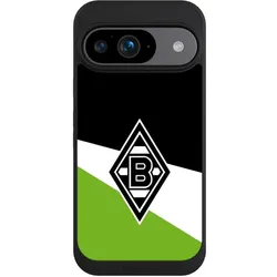 Nivocase Handyhülle für Google Pixel 9 Hülle NIVOpure Case Schwarz Borussia Mönchengladbach Gladbach (Google Pixel 9), Smartphone Hülle, Schwarz