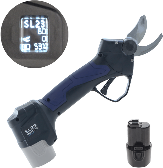 Sécateur électrique de taille Campagnola SL23 - 8.4V - 2Ah - Diamètre de coupe 23 mm