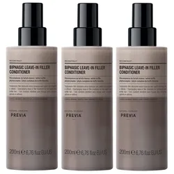 600ml PREVIA Reconstruct Filler Biphasic Leave-In Set (3 x 200ml)
