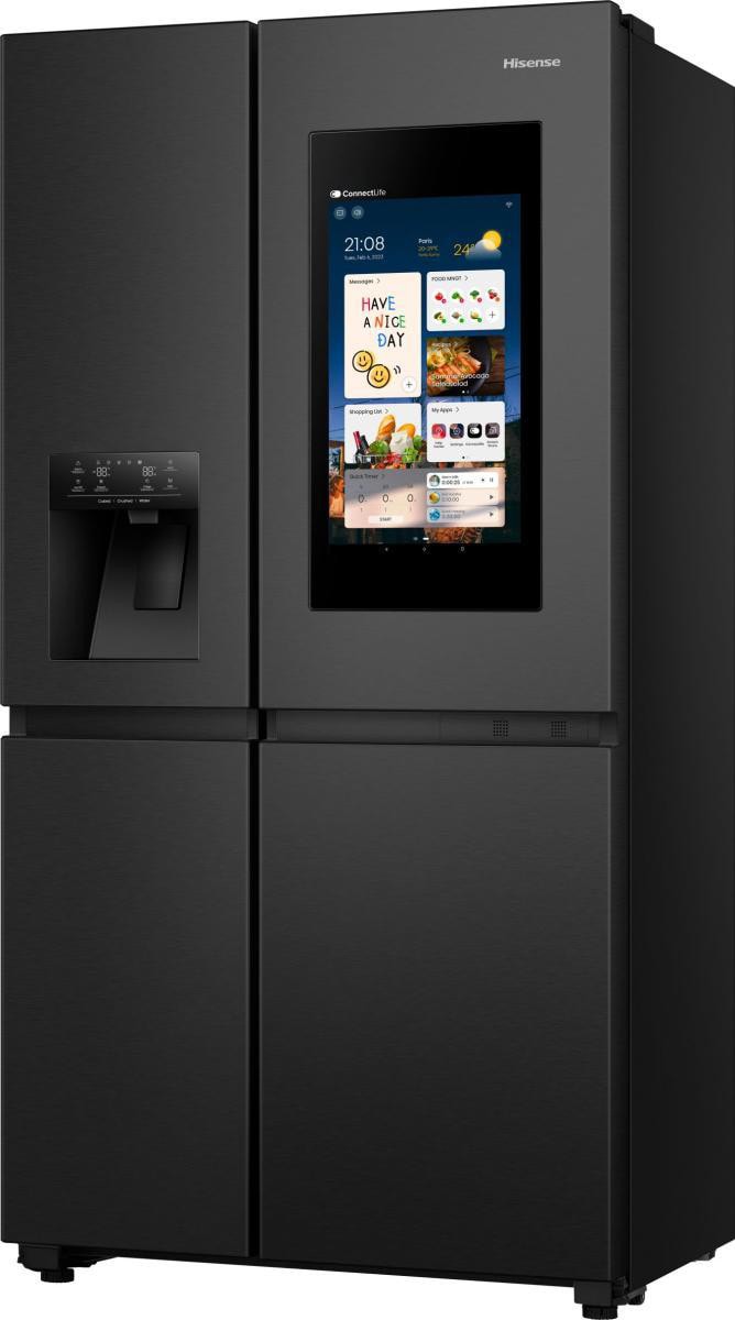 Hisense RS9P628GPFE Side-by-Side Kühlschrank (American Style) 179 cm Höhe EEK E