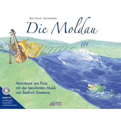 Die Moldau (Bilderbuch mit CD), Set von Karin Schuh, Schuh, 978-3-931862-79-4