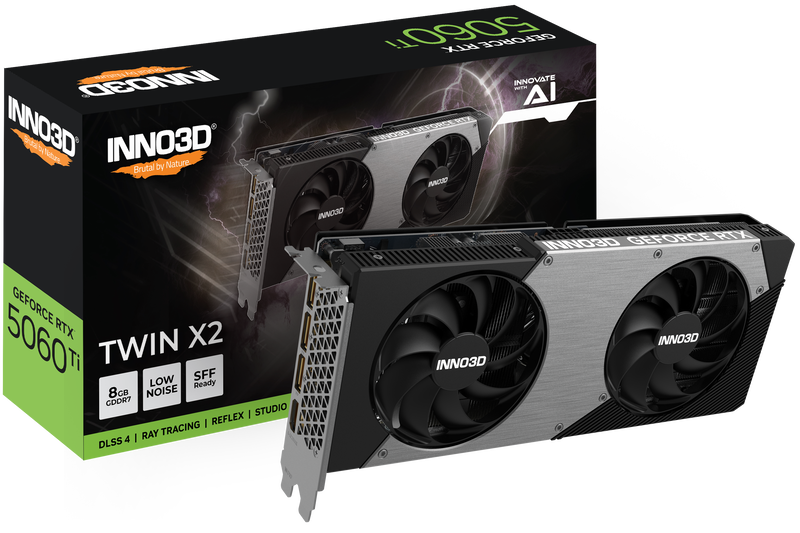INNO3D GEFORCE RTX 5060 Ti Twin X2, 8192 MB GDDR7