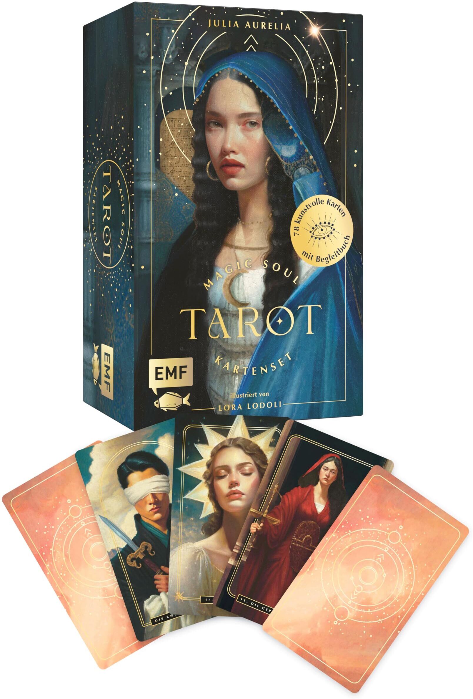 Julia Aurelia - Tarot-Kartenset: Magic Soul Tarot - Preis vom 07.10.2026 11:45:10 h