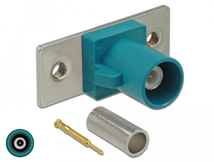Delock 89796 FAKRA Z adapter blauw