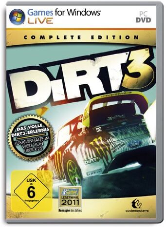 Codemasters - Dirt 3 Complete Edition (PC) - Preis vom 10.10.2026 11:48:34 h
