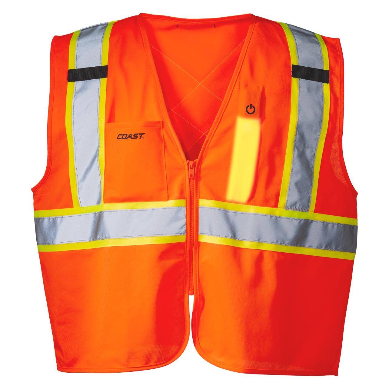 Coast SV350 (XL) - Sicherheitsweste mit aktiver Beleuchtung (XL) (COAST)