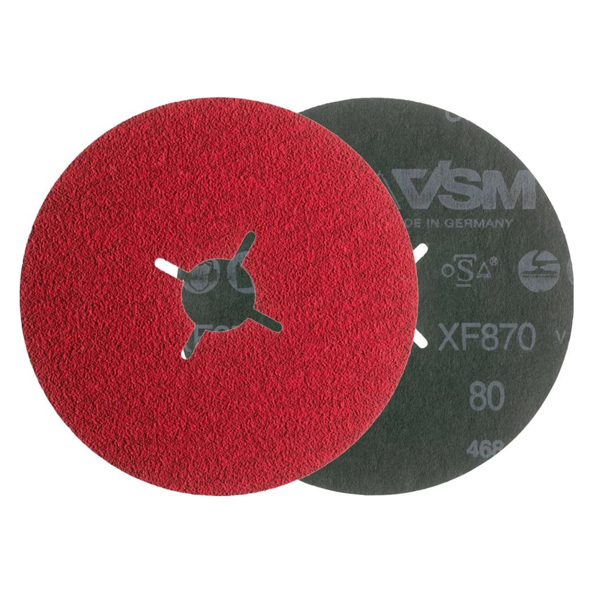 Vsm Fiberschleifscheibe Keramik 115mm K40 (40) (4018875312544)