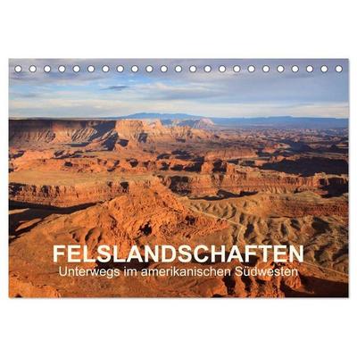 Felslandschaften (Tischkalender 2027 DIN A5 quer), CALVENDO Monatskalender