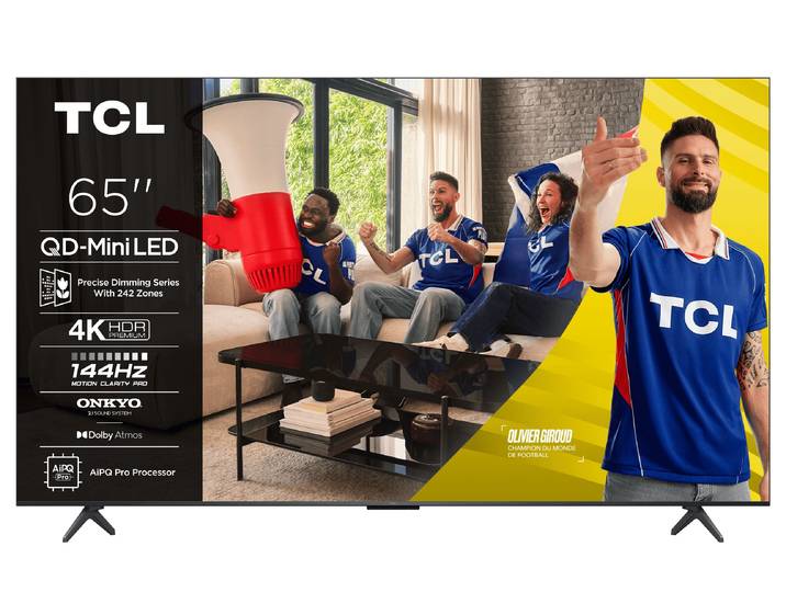 TV QD-MiniLED 4K 65'' (165 cm) 65C61K TCL