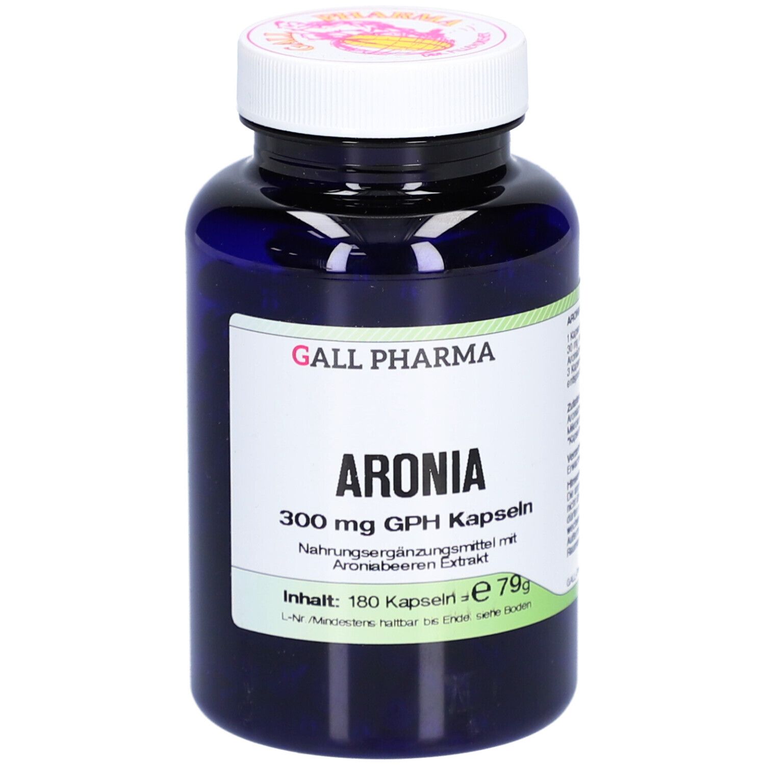 Aronia 300 mg GPH Kapseln 180 St