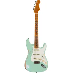 Fender Custom Shop 2024 Collection Time Machine '57 Stratocaster Heavy Relic Aged Surf Green