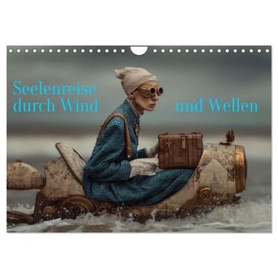 Seelenreise durch Wind und Wellen (Wandkalender 2027 DIN A4 quer), CALVENDO Monatskalender