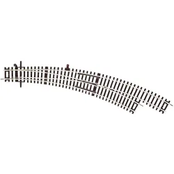 Roco H0 Line (ohne Bettung) Bogenweiche rechts (BWr3/4) (Spur H0)