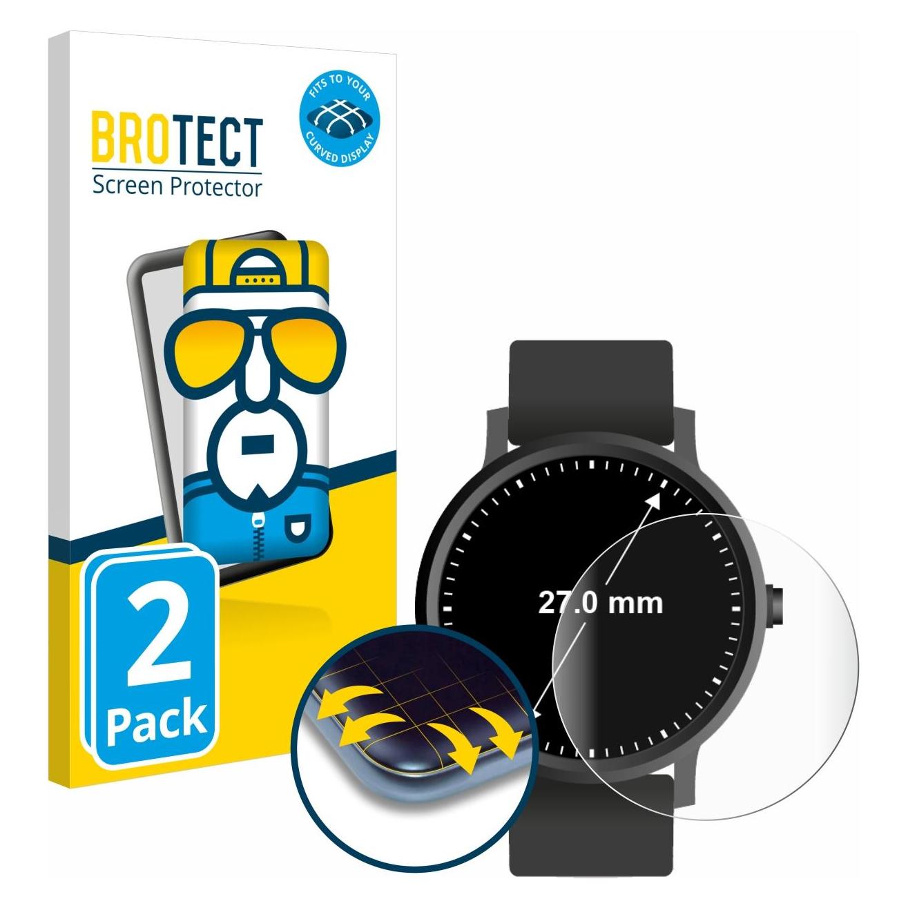 Brotect Fullscreen Schutzfolie Displayschutz Folie Klar Transparent (5134777)