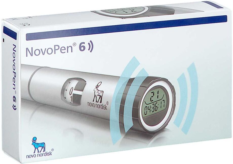 Novopen 6 Injektionsgerät Silber