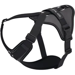 Julius-K9 K9 Longwalk light sele w/trackerpocket,Anthrazit,2XL (XXL, Hund, Allgemein, Spazieren), Halsband + Leine